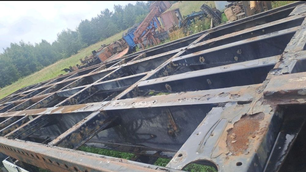 Полуприцеп Кроне під лісовоз потрібно зробити РОГи,обмін розстрочка