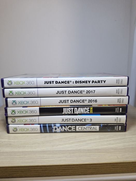 Lote Jogos Just Dance Xbox 360