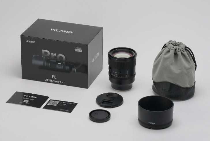 Об'єктив Viltrox Pro 85mm та 50mm F1.4 для Sony FE-Mount Nikon Z-Mount