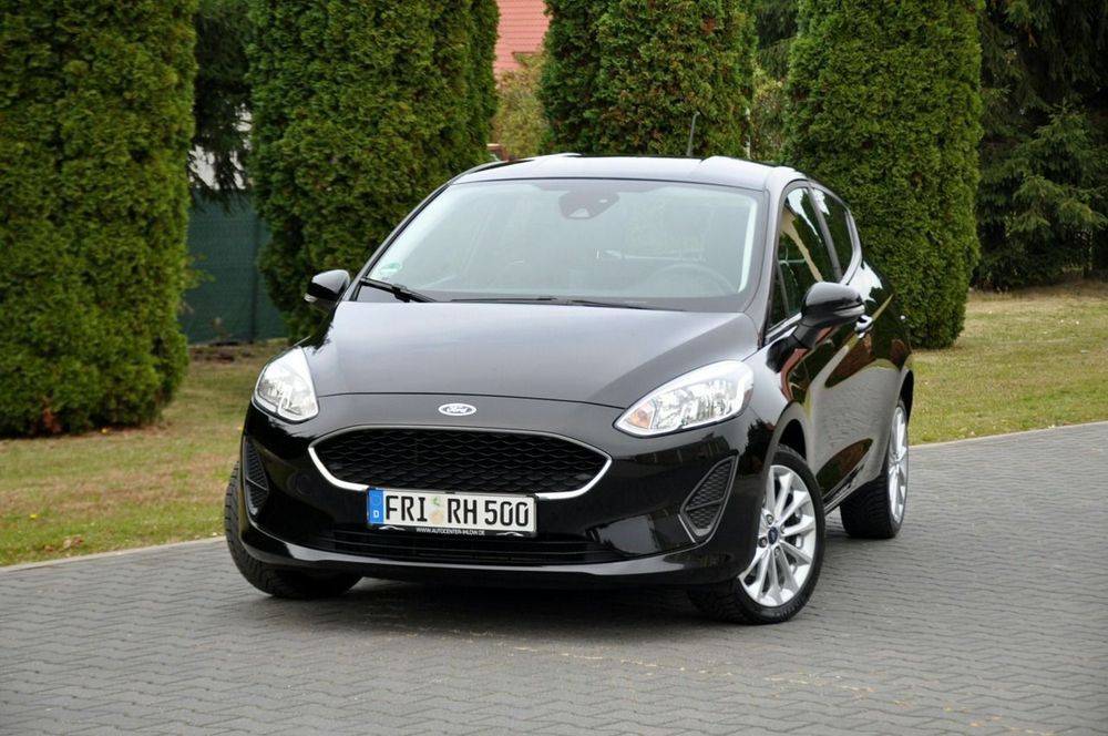 Ford Fiesta 1.1i(85KM)*Czarna*Klimatyzacja*Welur*I Właściciel*Alu 16"ASO Ford