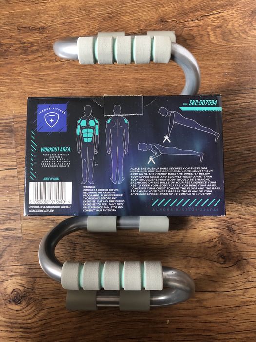 Drążki chwyty do pompek