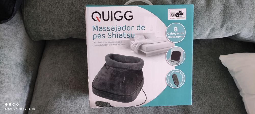 Massajador de pés e costas - Shiatsu