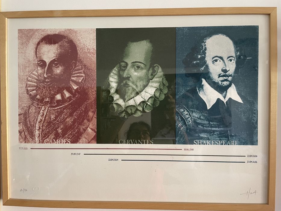 Serigrafia Simultâneos II João Prates