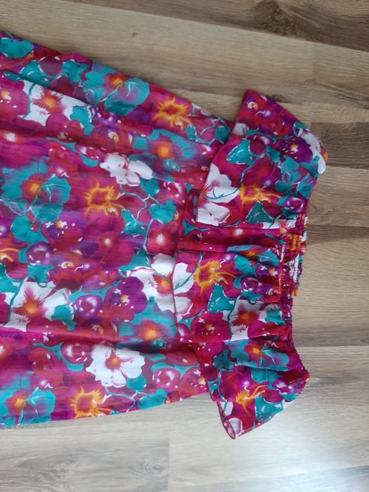 Sukienka Długa Zwiewna L/XL
