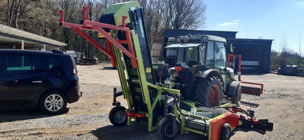 Kombajn do zbioru jabłek