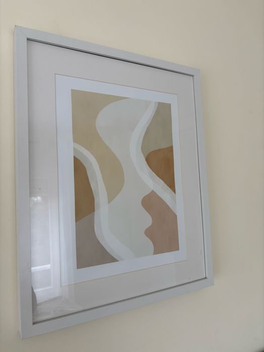 Conjunto de molduras e posters