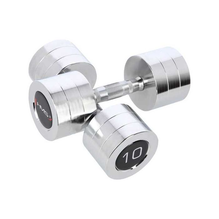 HMS Hantle chromowane, komplet 2 szt. po 10 kg
