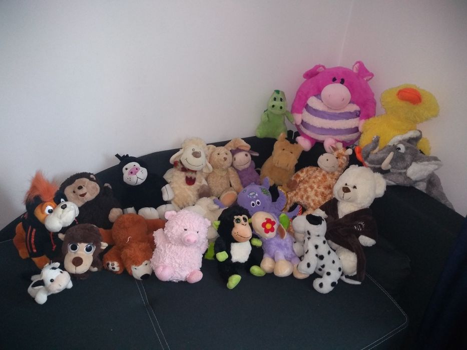 Pluszaki maskotki grzechotki