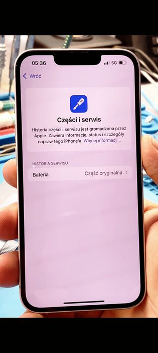 Wymiana baterii iPhone oryginał, gwarancja producenta
