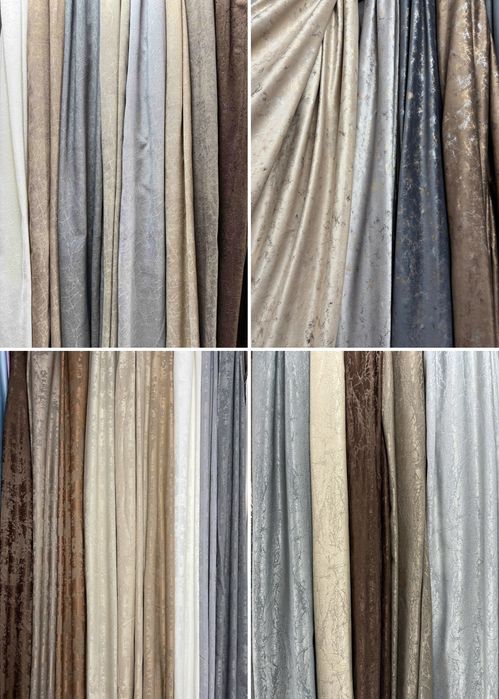 Штори льон мрамор рагошка люкс, шторы мікровелюр, блекаут гардини