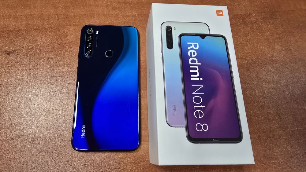 Xiaomi Redmi Note 8 Dual Sim 64GB/4GB RAM niebieski, stan bdb