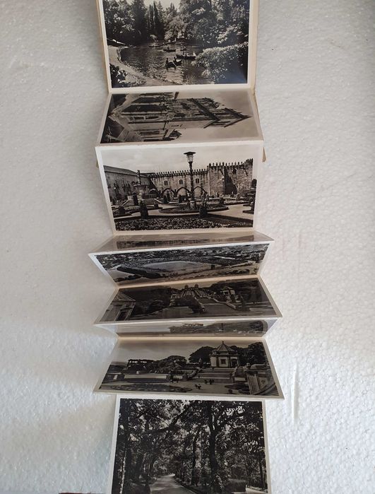 10 Fotos Antigas P/B, Bom Jesus de Braga - RARO e Colecionável