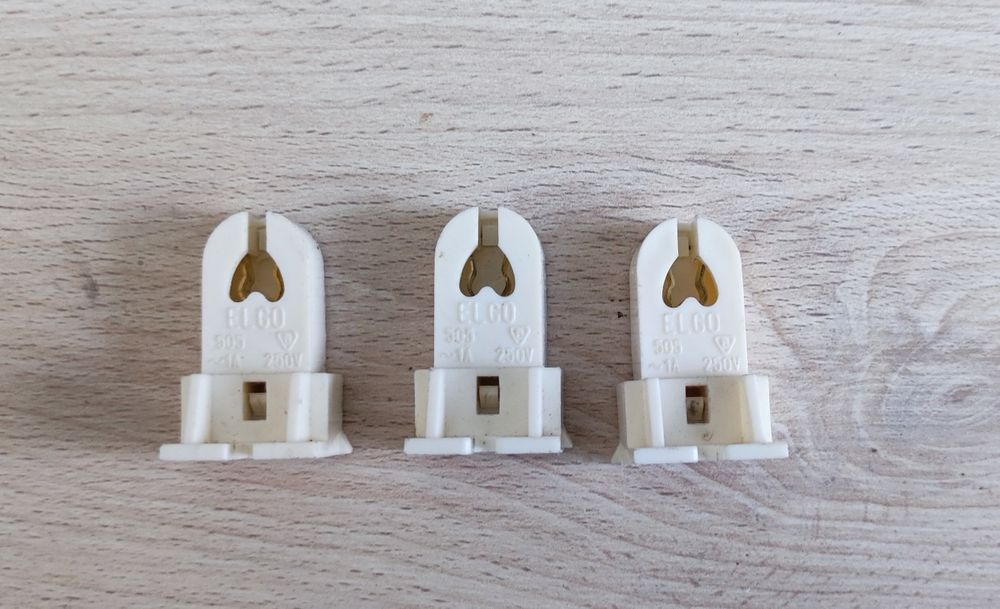 Oprawki gniazda do świetlówek Elco 505W 12 sz