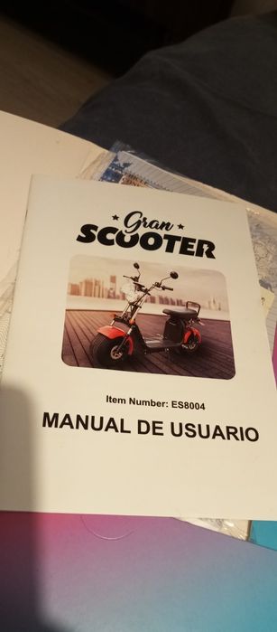 Scooter elétrica Citycoco 1500W, Gran Scooter