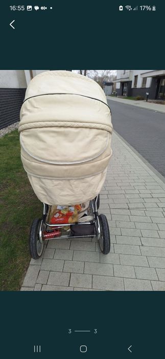 Wozek emaljunga 2 w 1 że śpiworkiem