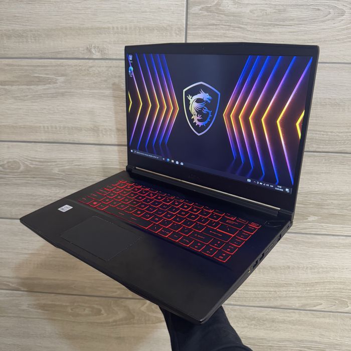 Ігровий ноутбук MSI Rtx 3060, i7 10750, 144Hz