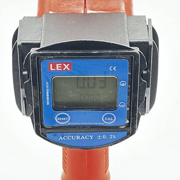 Заправочный пистолет с цифровым счетчиком LEX LXDFG01