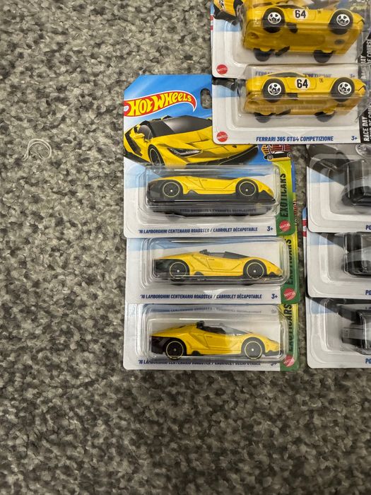 Hot wheels Ferrari, Lamborghini, Porsche, Mclaren, Audi