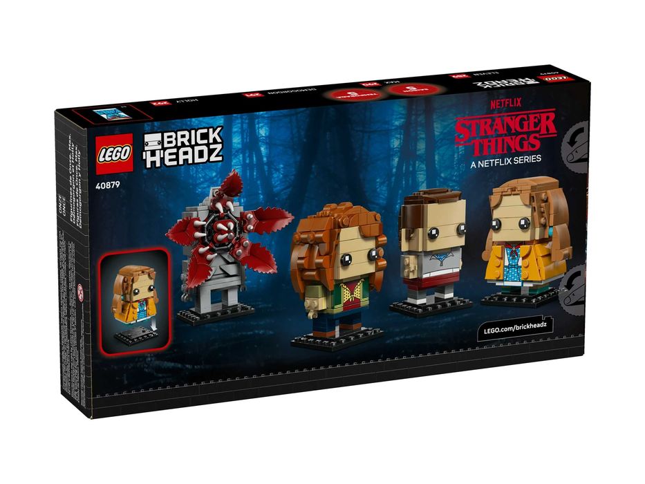 LEGO 40879 Brick Headz Stranger Things Макс, Демогоргон Холлі