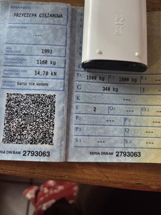 Sprzedam przyczepkę