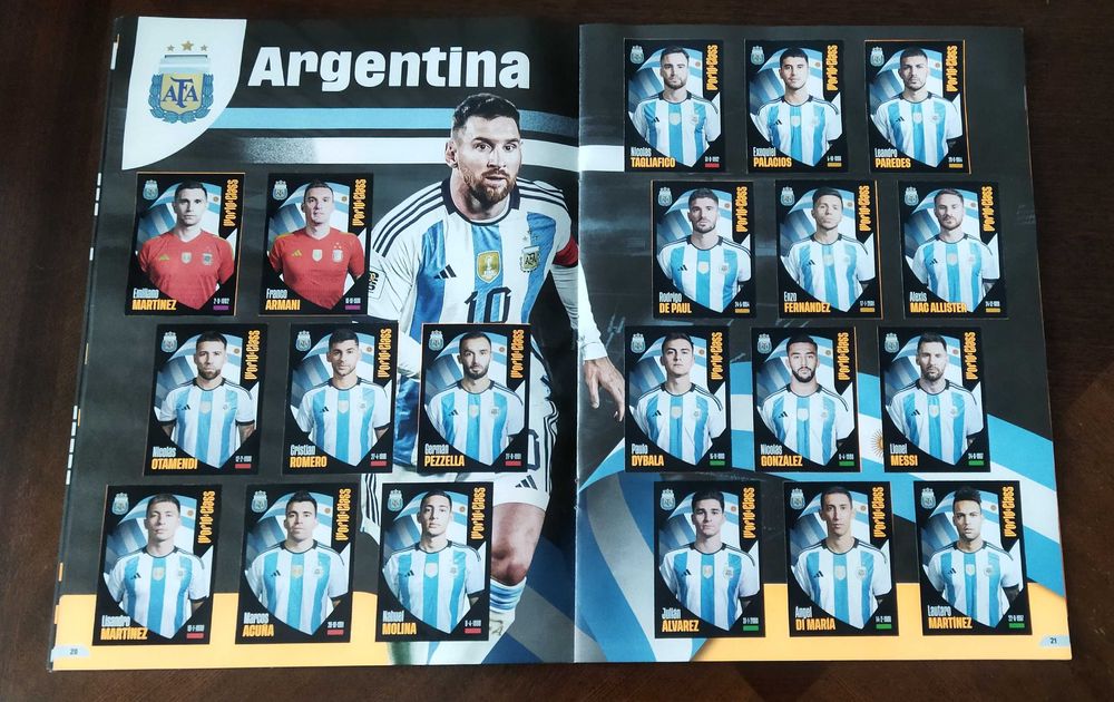 Повний альбом Panini World Class 2024