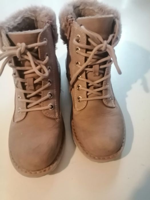 Trapery, botki o cieplane dziewczęce 33