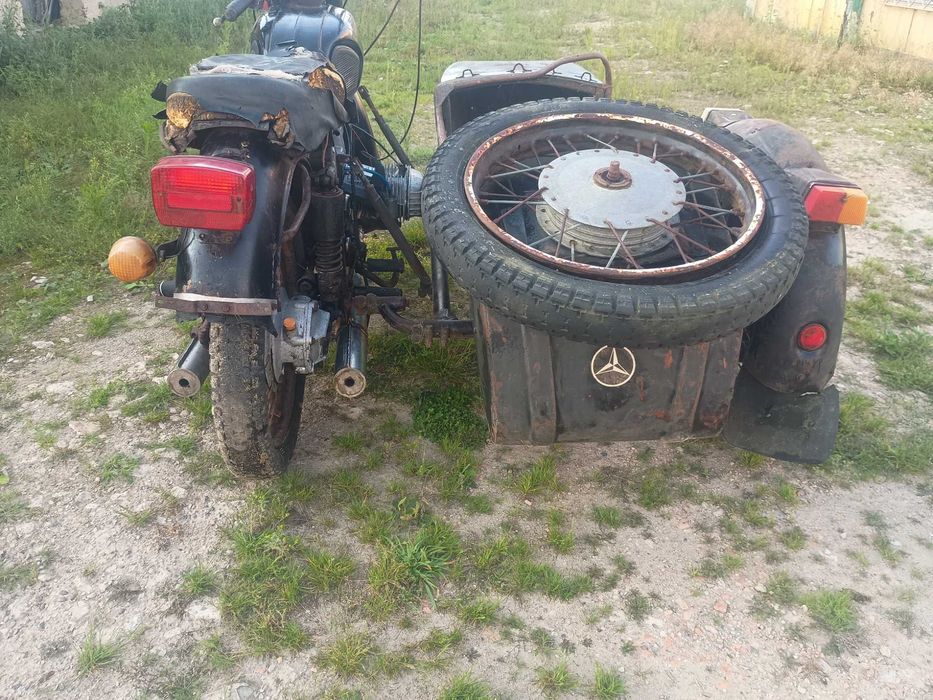 Motocykl Dniepr 650 mt10 mt11 z wózkiem bocznym Ural k650