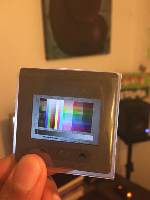 Reflecta CrystalScan 7200 + LaserSoft IT8 target Fuji