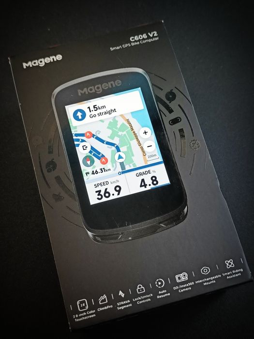 Magene C606V2 licznik komputer rowerowy  gps