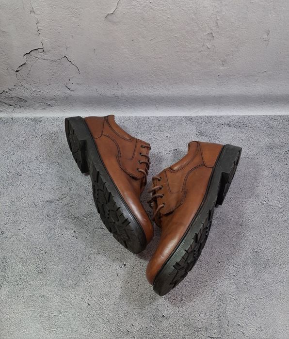 Кроссовки Clarks Cushion Cell кожаные мужские ботинки