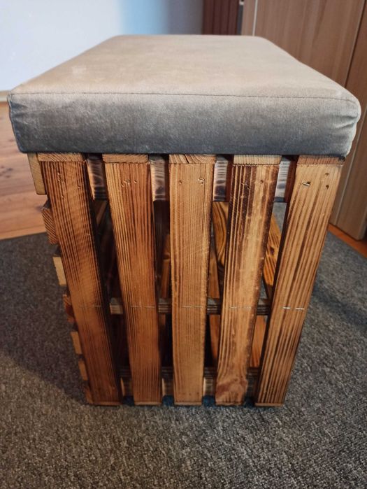 Pufa siedzisko skrzynia