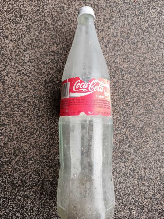 Garrafas de Coca-Cola antigas