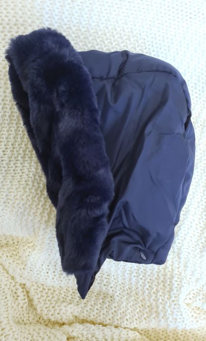 Birba piękna włoska kurtka zimowa futerko ciepłe Nowe 92-98