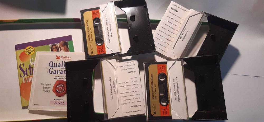 2 kasety magnetofonowe box szlagry niemieckie