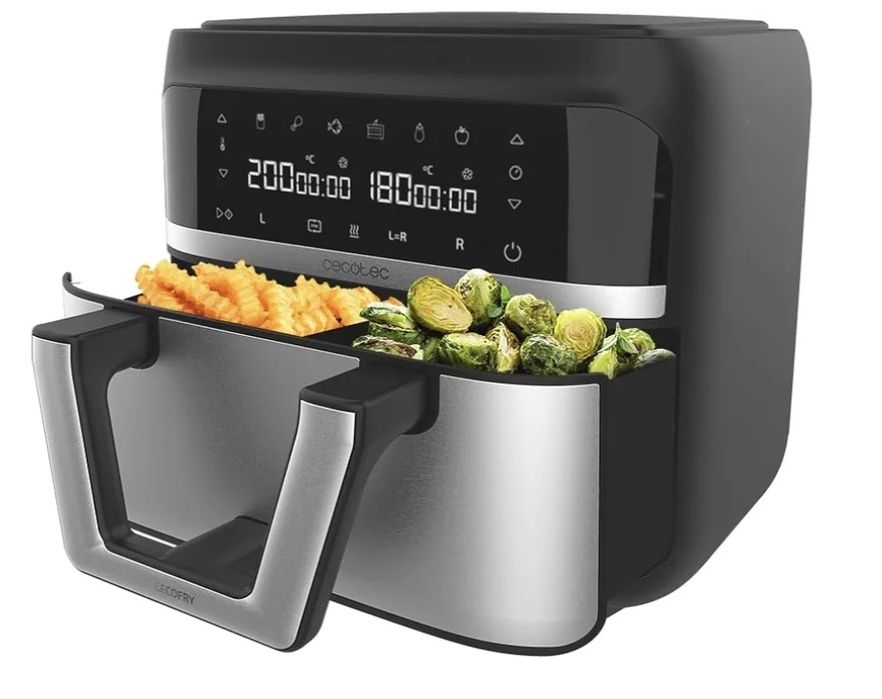 Air Fryer 9L Cecotec como nova.