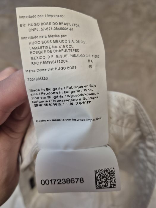Hugo Boss штани білі