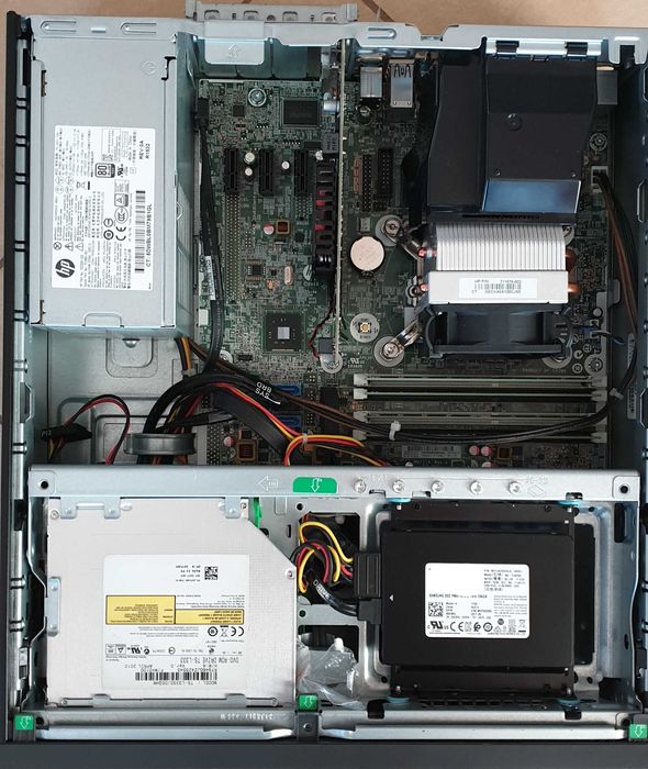 *HP Prodesk 600 G1 Sff, i5-4570S, 16GB, SSD256GB, Ati R6450/1GB, W10pr