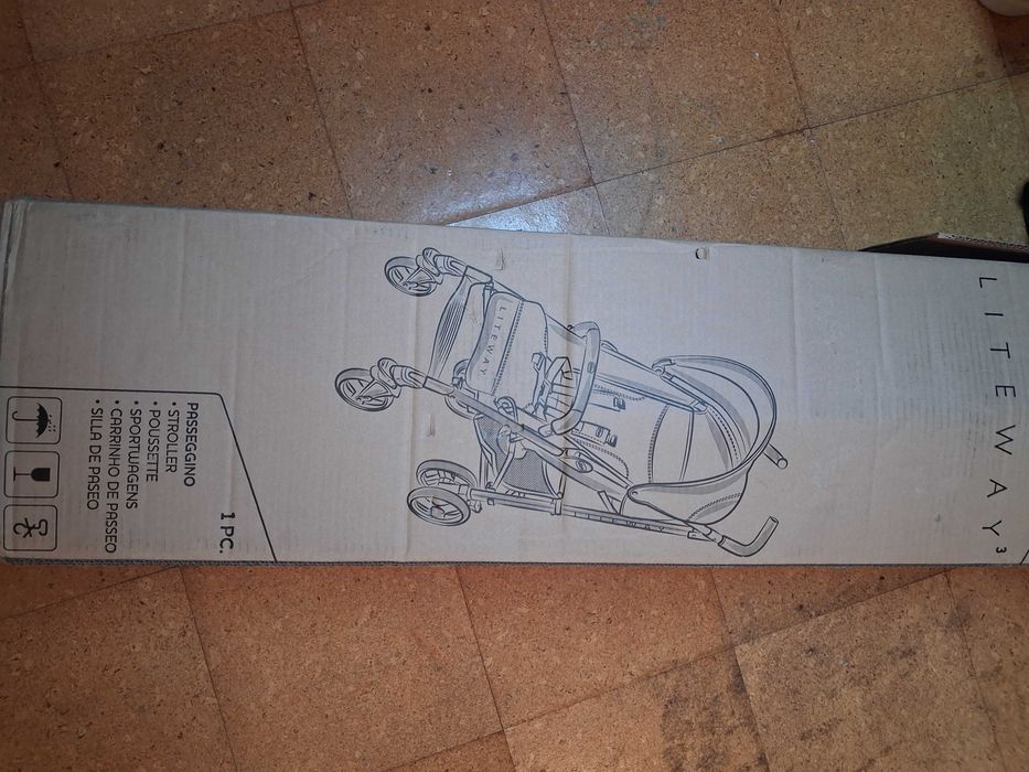 Carrinho bebe chicco liteway - bengala