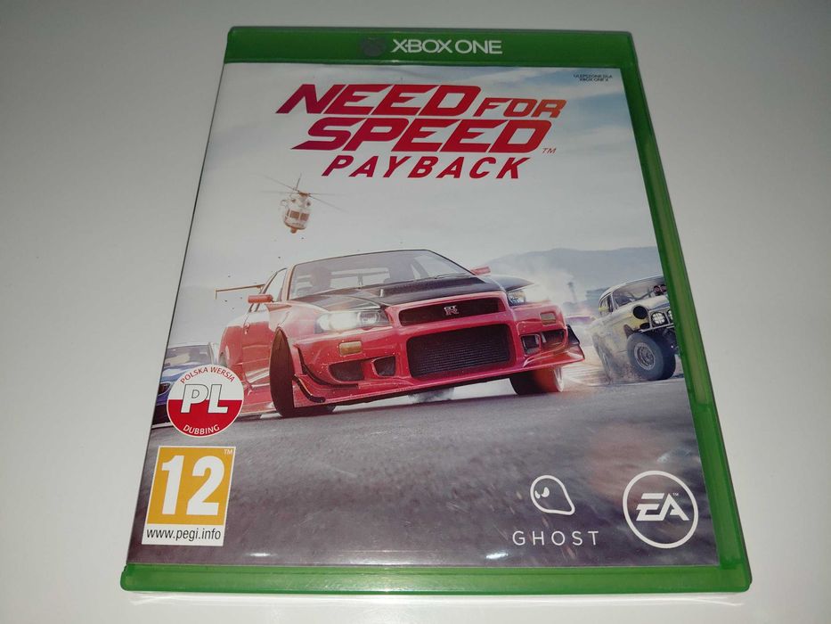 xbox one NEED FOR SPEED PAYBACK PL mówią po polsku dubbing