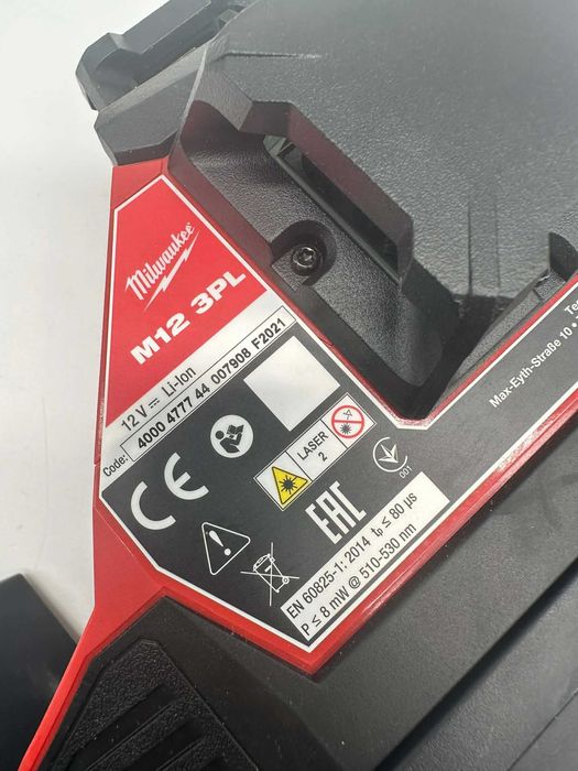 Milwaukee laser 3x360 M12 3pl zielona wiązka