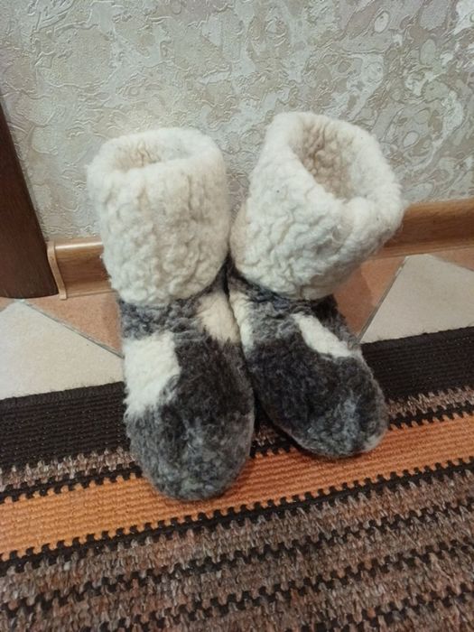 Закарпатські теплі угги/капці