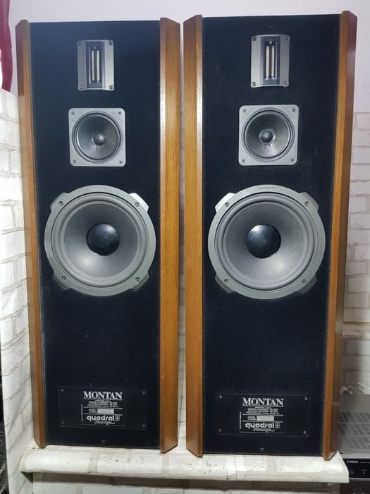ТОП! Hi-Fi акустика QUADRAL MONTAN, Мощ , 70 кг! 150/200 Вт,Germany