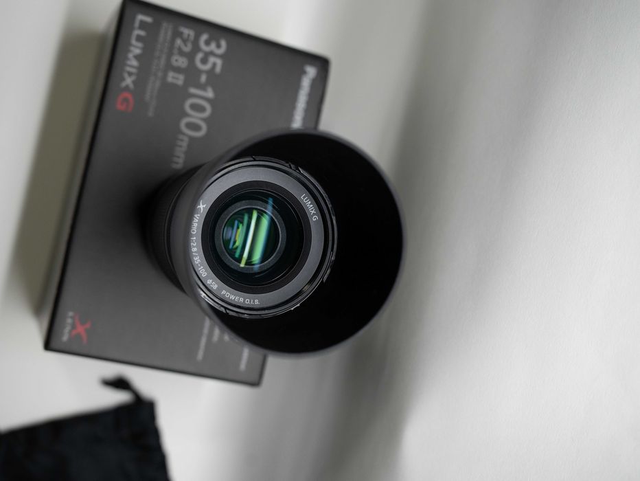 Lente Lumix 35–100mm f/2.8f II MFT– Como Nova (Equiv. 70–200 FF)