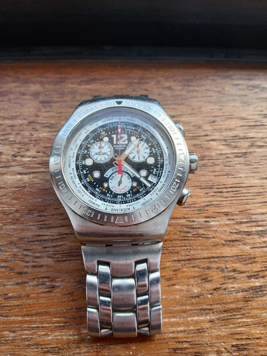 Vendo Relógio Swatch Irony stainless steel 4Jewels