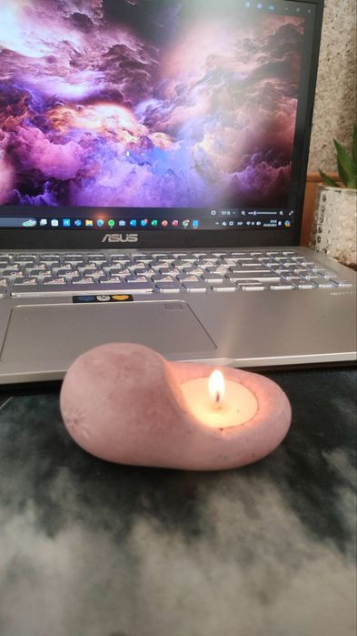 Гіпсові лаковані підсвічники