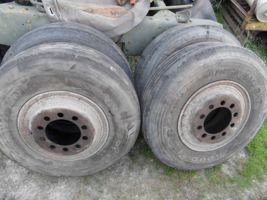 Koła 8.25 -15 do naczepy niskopodwoziowej 215/75-17.5
