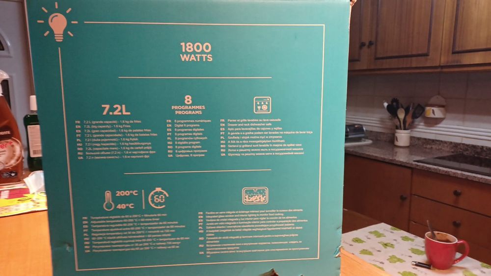 AIR FREYER XL 7.2L  como nova