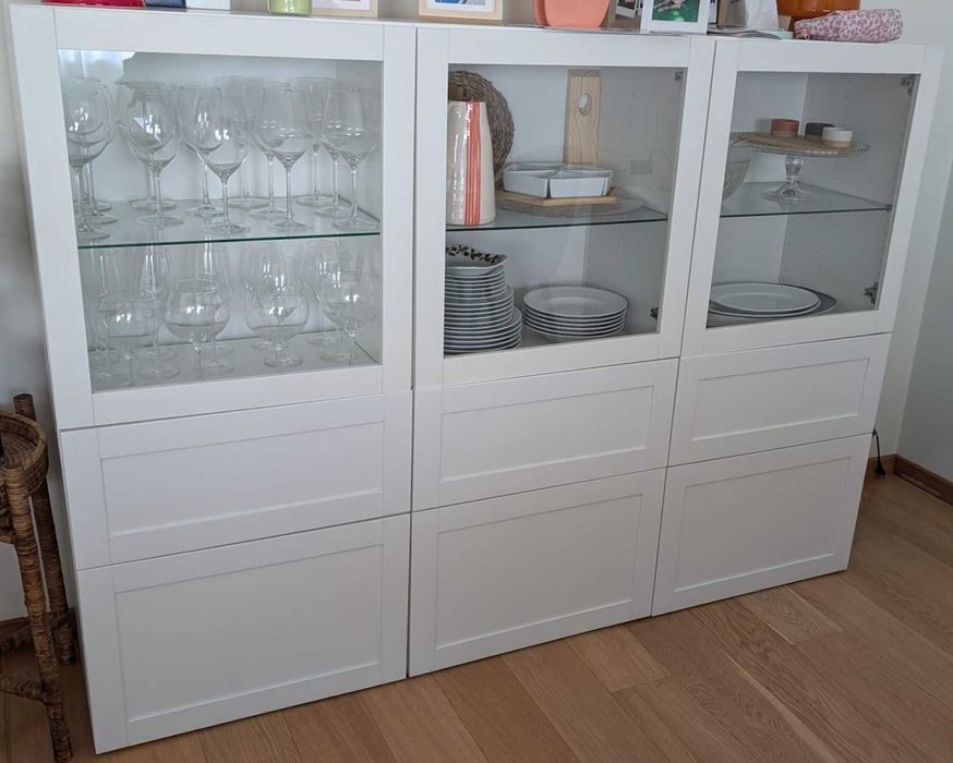 Móvel IKEA BESTÅ Branco – Excelente Estado