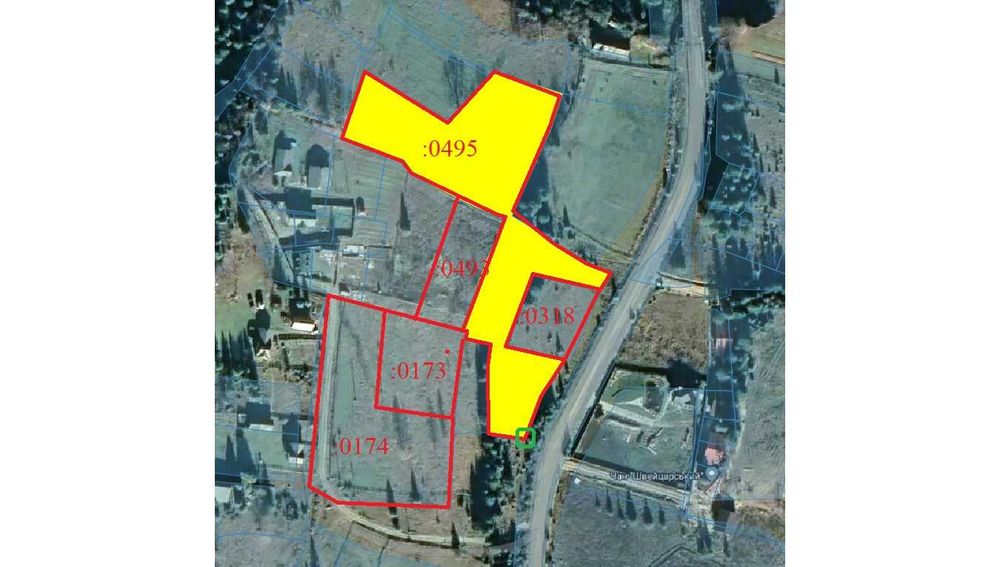 1,4 та 2,3 Га під забудову в с. Стара Гута