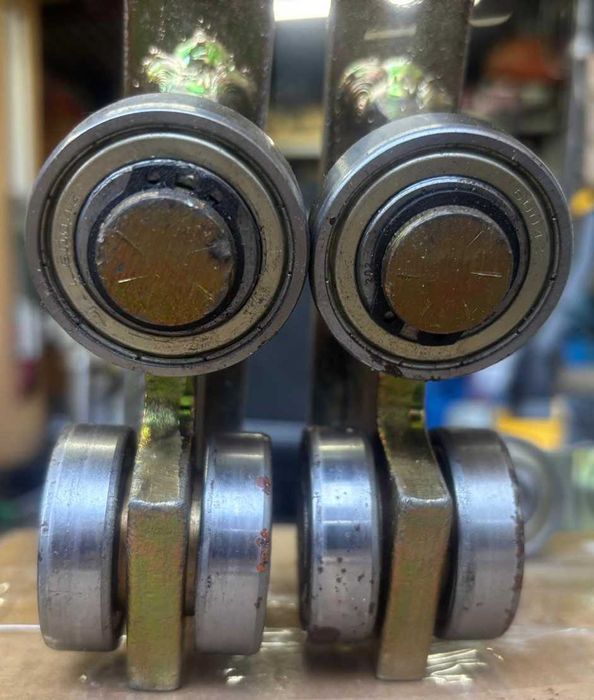 WÓZEK WÓZKI ROLKI BRAM bramy przesuwnej